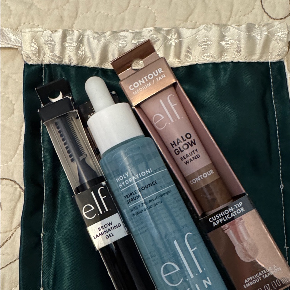ELF Makeup Kit and Handmade Bag